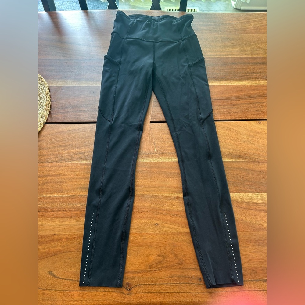 lululemon athletica Black Leggings size 4
